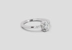 Glistening Promise Diamond Engagement Ring