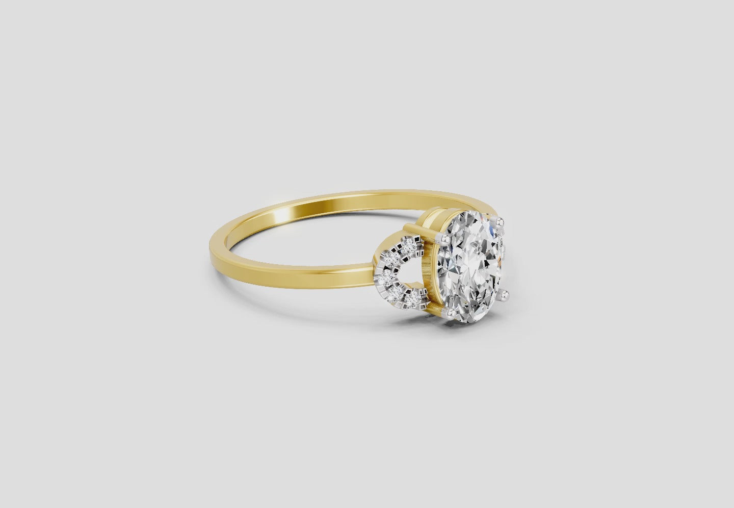 Majestic Promise Halo Diamond Engagement Ring