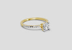 Captivating Round Solitaire Diamond Ring