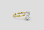 Dreamy Cushion Solitaire Diamond Ring