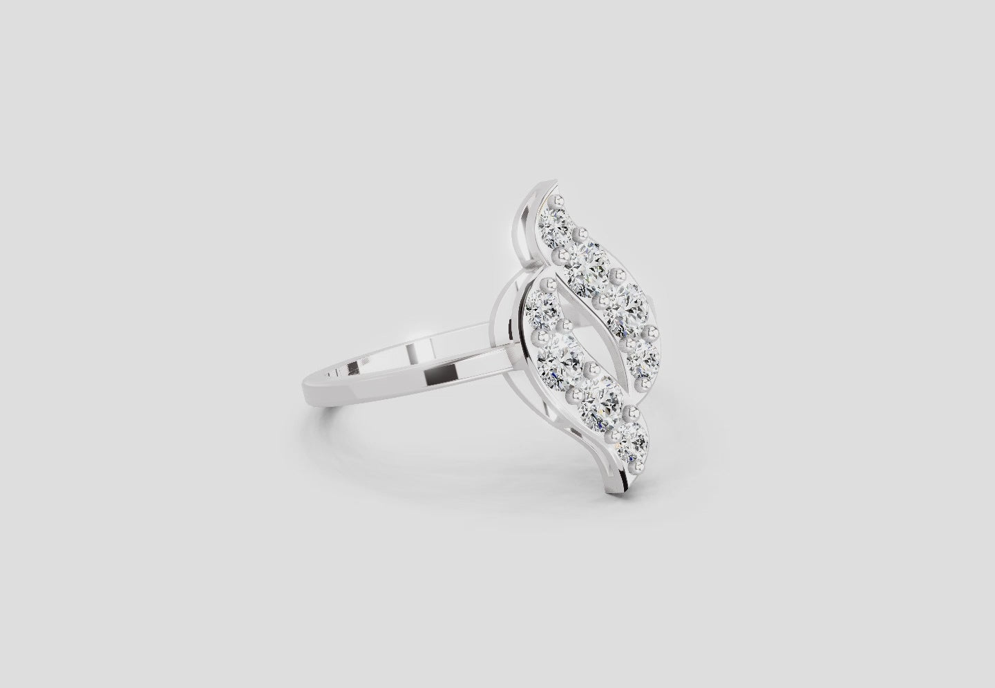 Eternal Twist Diamond Ring