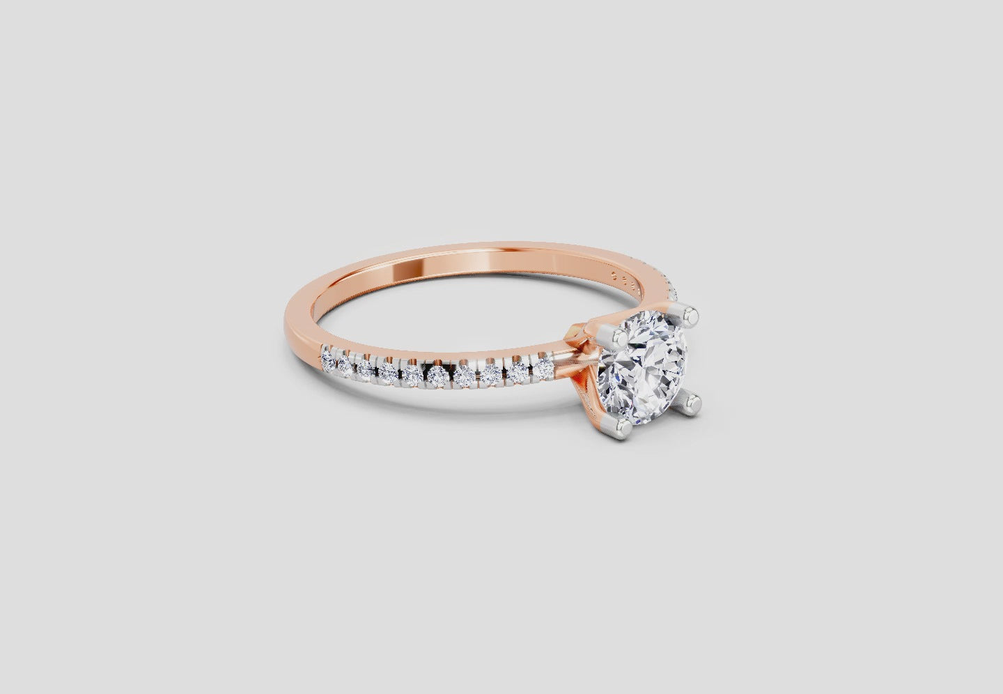 Captivating Round Solitaire Diamond Ring