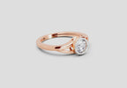 Refined Solitaire Diamond Ring