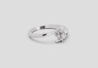 Timeless Petal Diamond Engagement Ring
