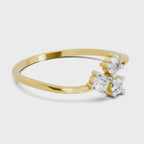 Opulent Diamond Engagement Ring