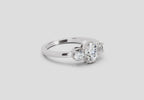 Majestic Promise Trinity Diamond Engagement Ring