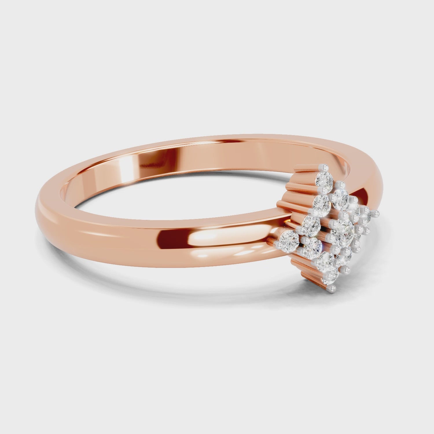 Dazzling Kite Promise Diamond Engagement Ring