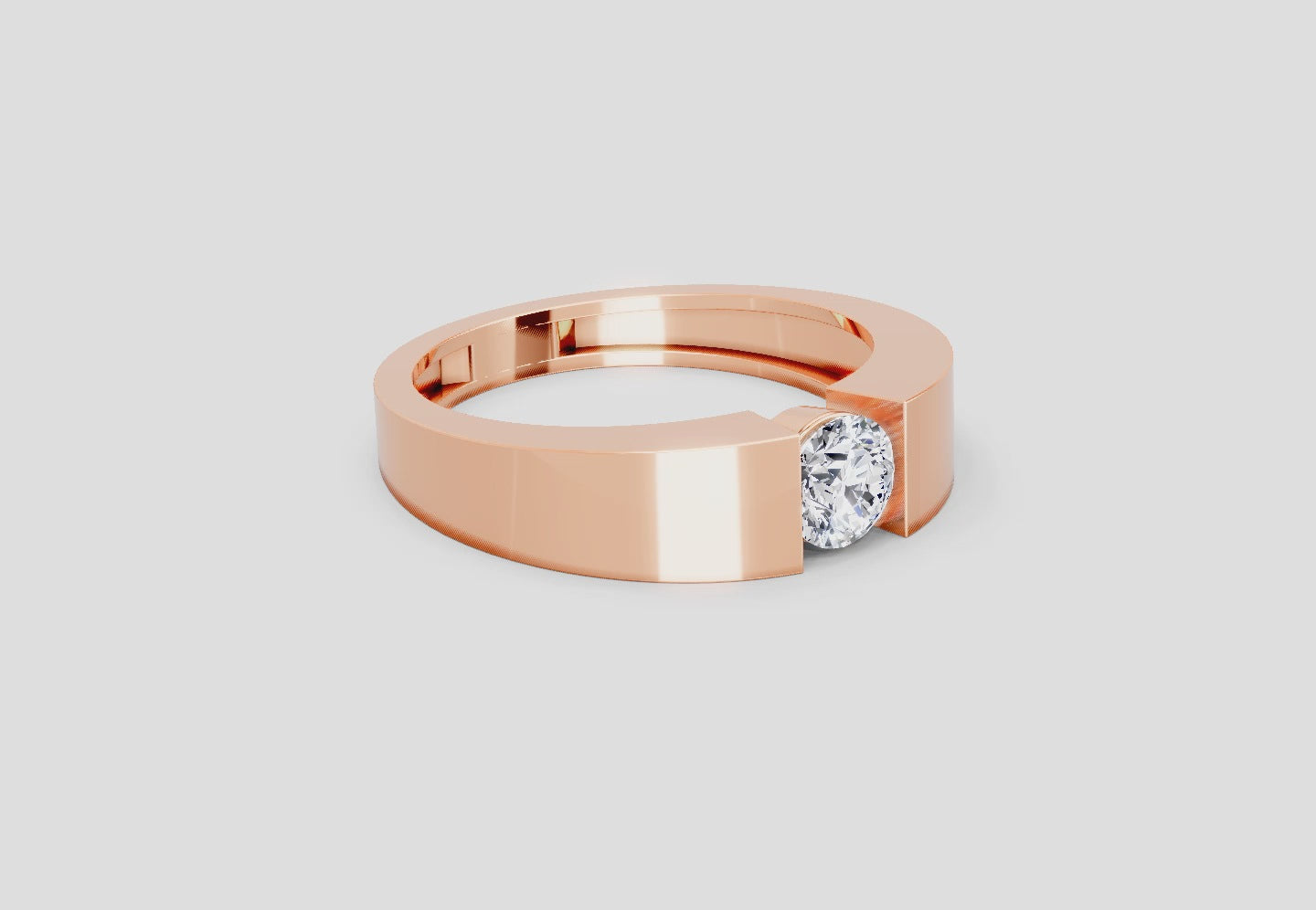 Resplendent Diamond Engagement Ring