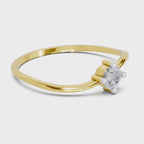 Luminous Celestial Diamond Engagement Ring