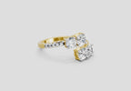 Sparkling Eternal Diamond Engagement Ring