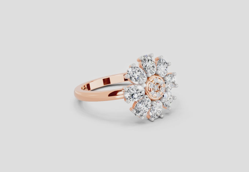 Refined Promise Diamond Engagement Ring
