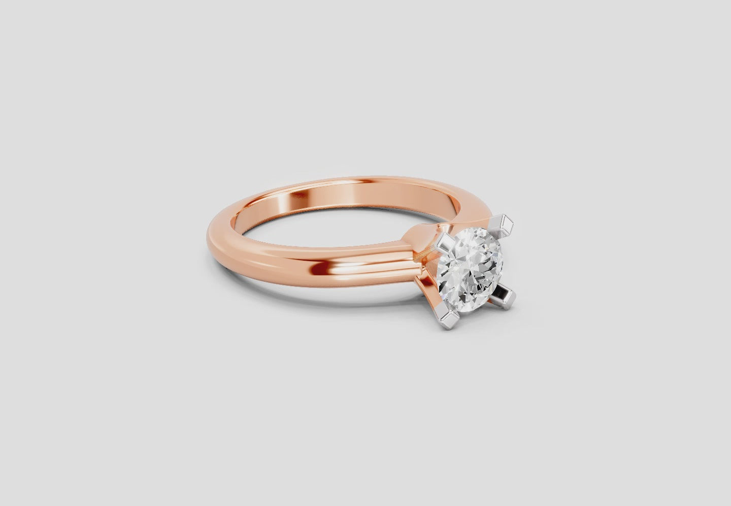 Timeless Round Solitaire Diamond Ring