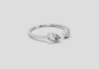 Regal Pear Diamond Ring