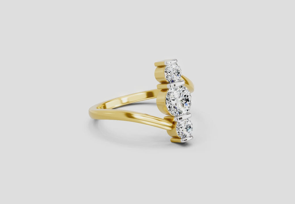 Enchanting Promise Diamond Engagement Ring