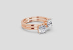 Brilliant Bypass Diamond Ring
