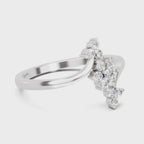 Ethereal Floral Diamond Ring