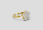 Enchanting Floral Diamond Ring