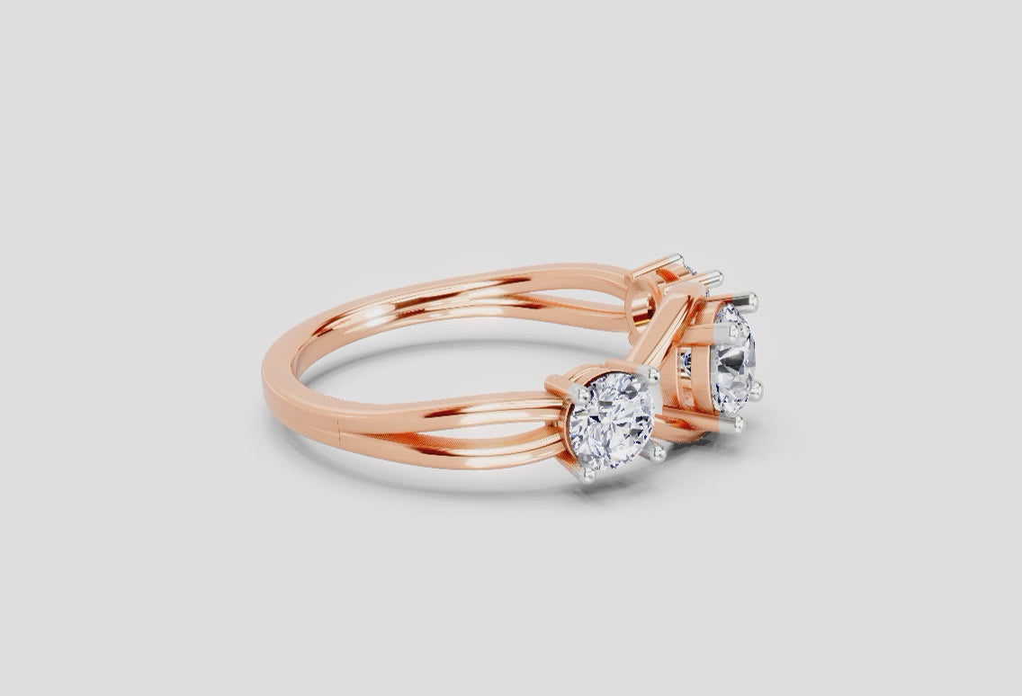 Sparkling Diamond Ring