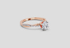 Celestial Solitaire Diamond Ring