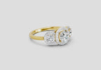Iconic Round Halo Diamond Ring