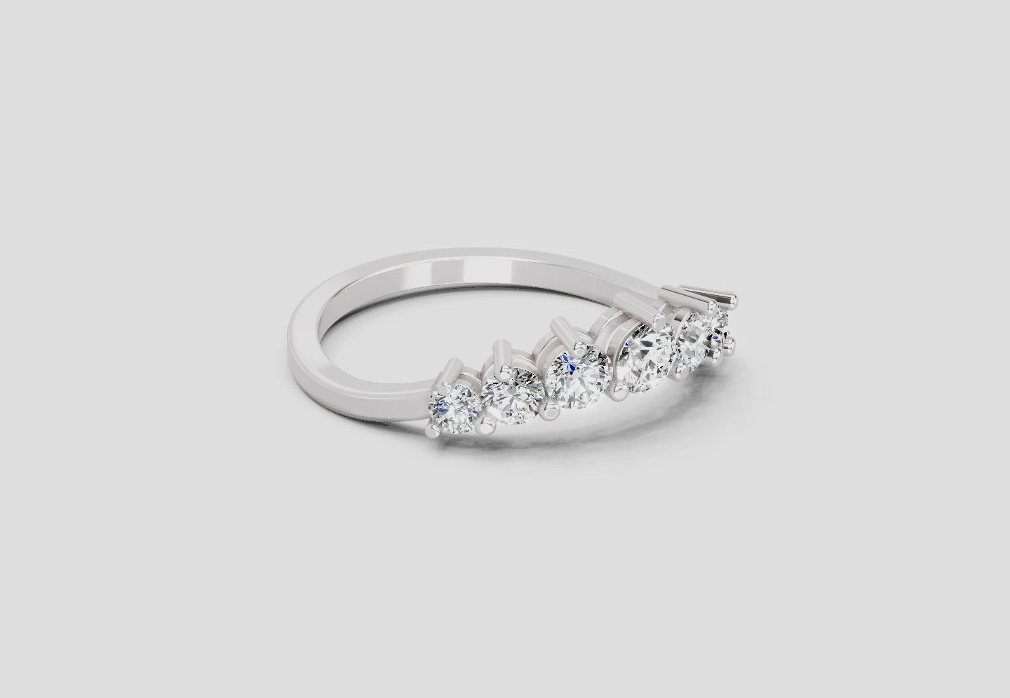 Shimmering Promise Diamond Promise Ring
