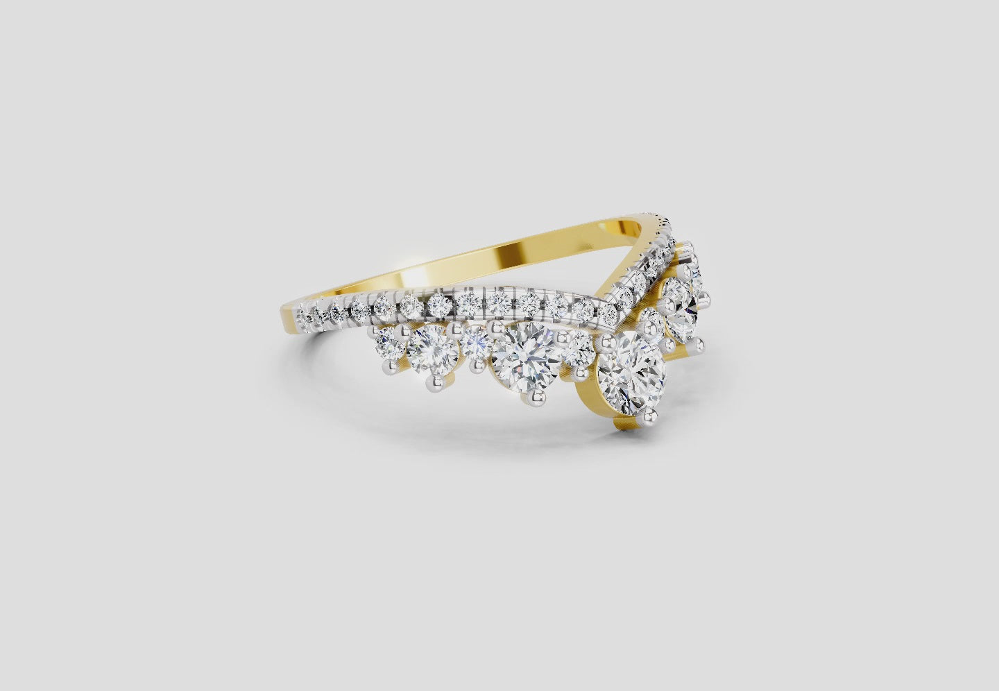 Regal Promise Diamond Engagement Ring