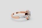 Majestic Oval Diamond Ring