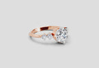 Dreamy Round Diamond Engagement Ring