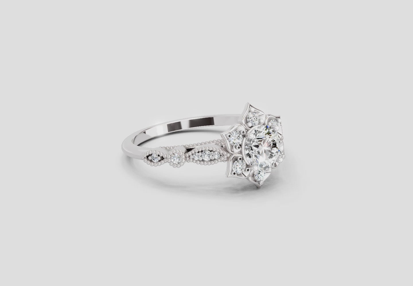 Classic Diamond Engagement Ring