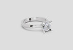 Delicate Solitaire Diamond Ring