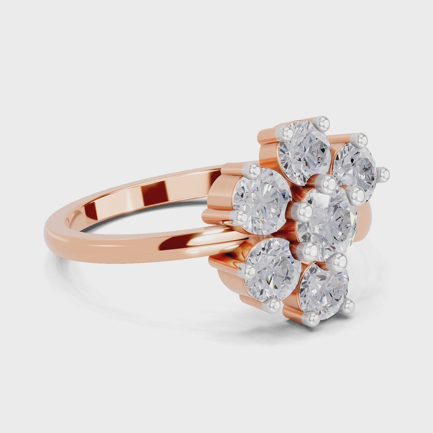 Iconic Flora Diamond Ring