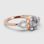 Iconic Oval Diamond Engagement Ring