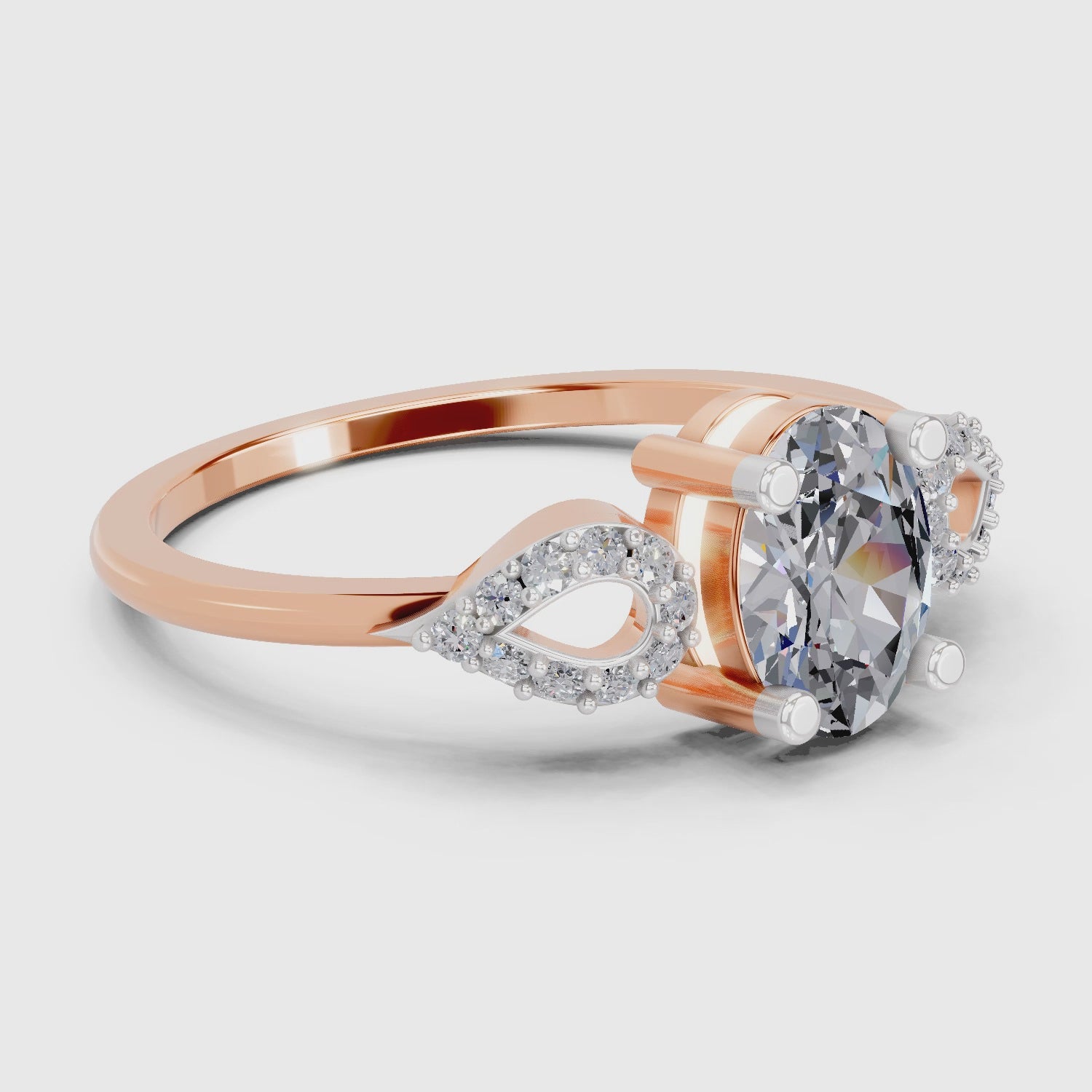 Iconic Oval Diamond Engagement Ring