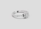 Opulent Floral Diamond Ring