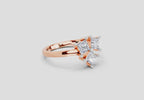 Resplendent Princess-Cut Diamond Ring