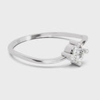 Resplendent Solitaire Diamond Engagement Ring