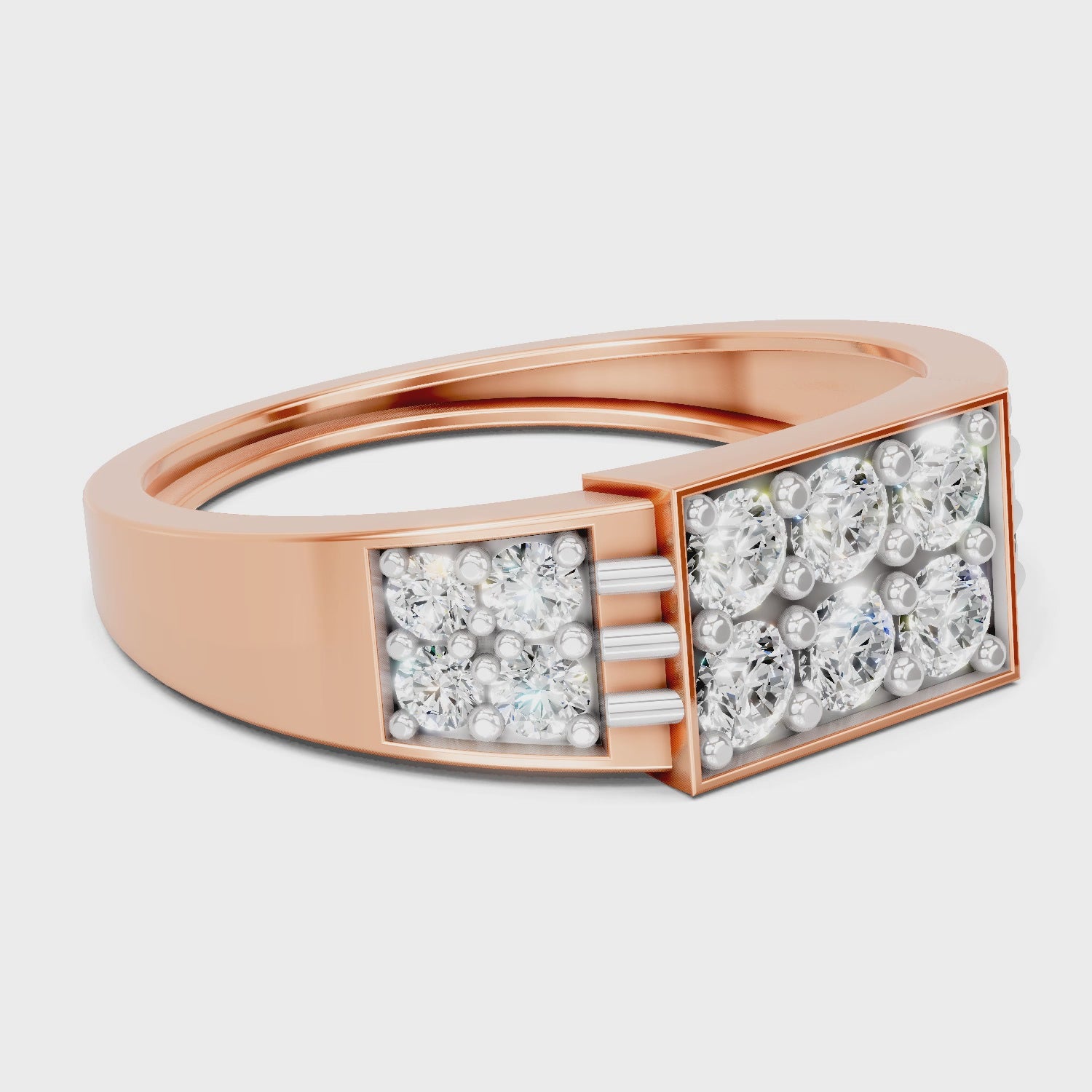 Pristine Round Diamond Ring