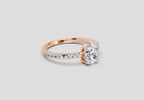 Opulent Teardrop Celestia Diamond Engagement Ring