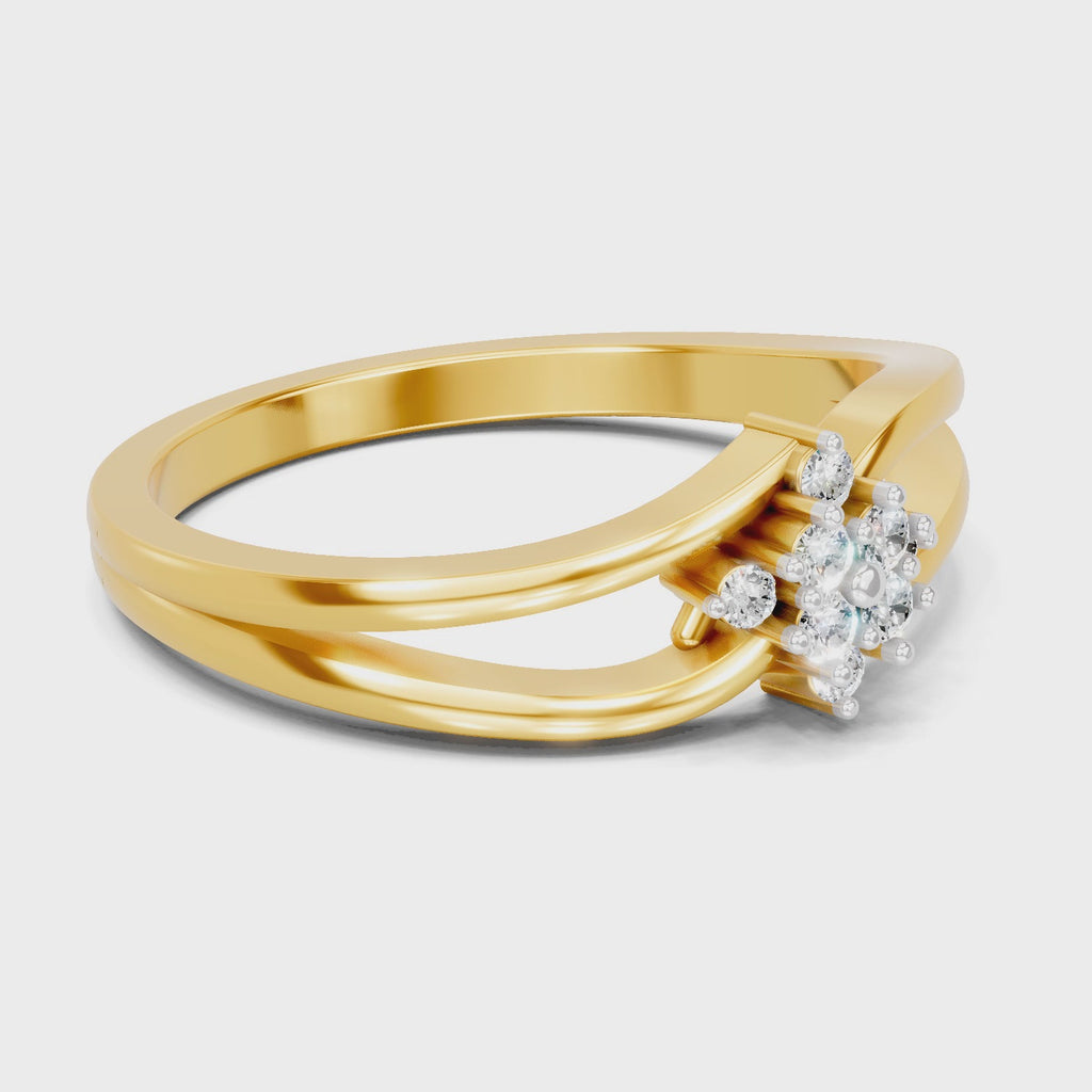 Exquisite Diamond Engagement Ring