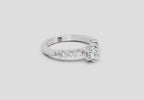 Delicate Diamond Engagement Ring
