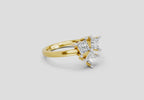 Resplendent Princess-Cut Diamond Ring