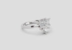 Resplendent Princess-Cut Diamond Ring