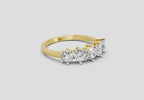 Celestial Round Diamond Ring