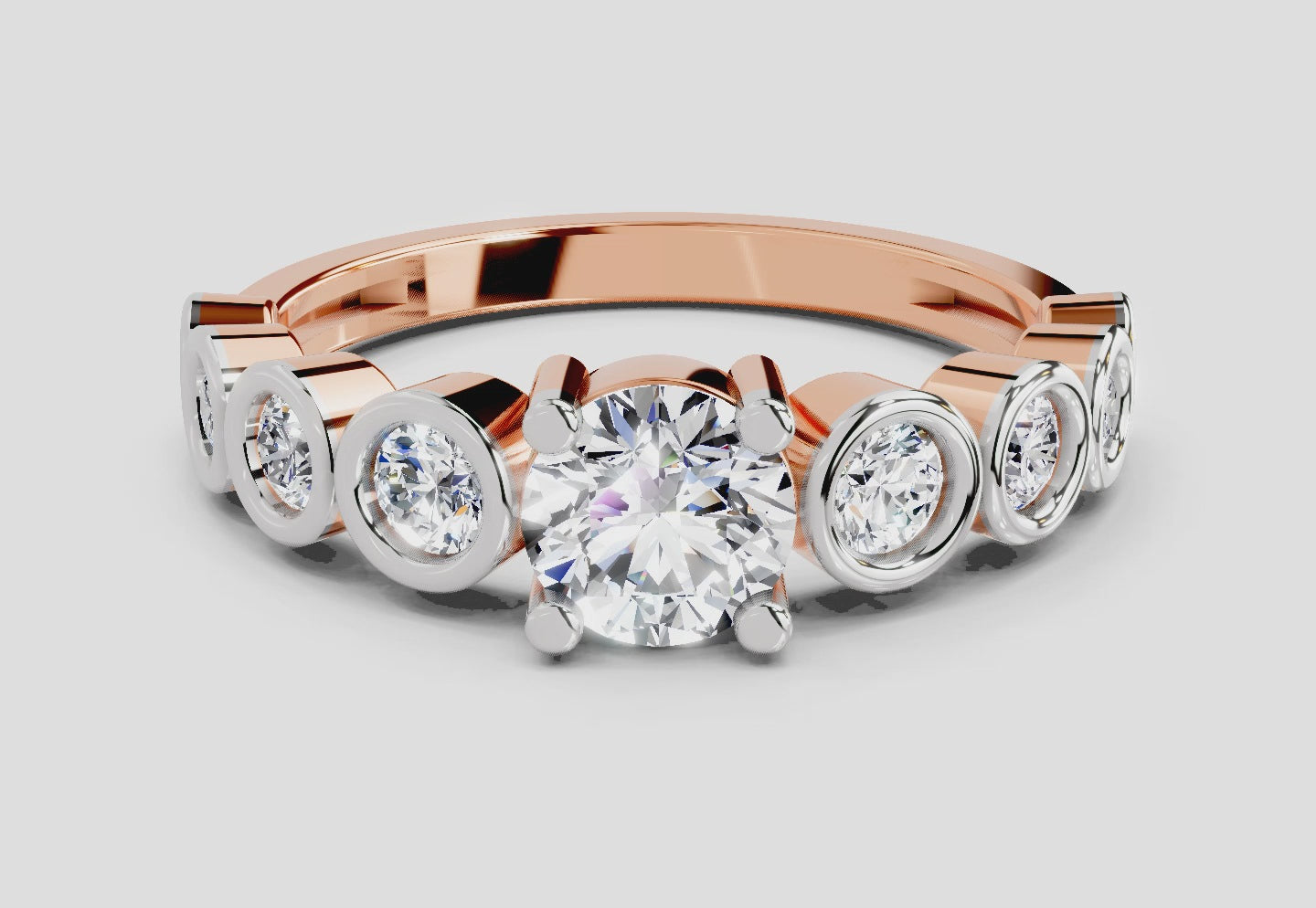 Ethereal Round Diamond Ring