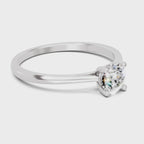 Celestial Solitaire Diamond Engagement Ring