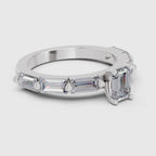 Iconic Emerald-Cut Solitaire Diamond Ring