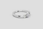 Gleaming Round Solitaire Diamond Ring