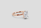 Dreamy Cushion Solitaire Diamond Ring
