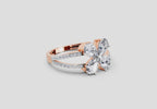 Ethereal Pear Diamond Ring