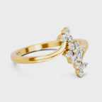 Ethereal Floral Diamond Ring